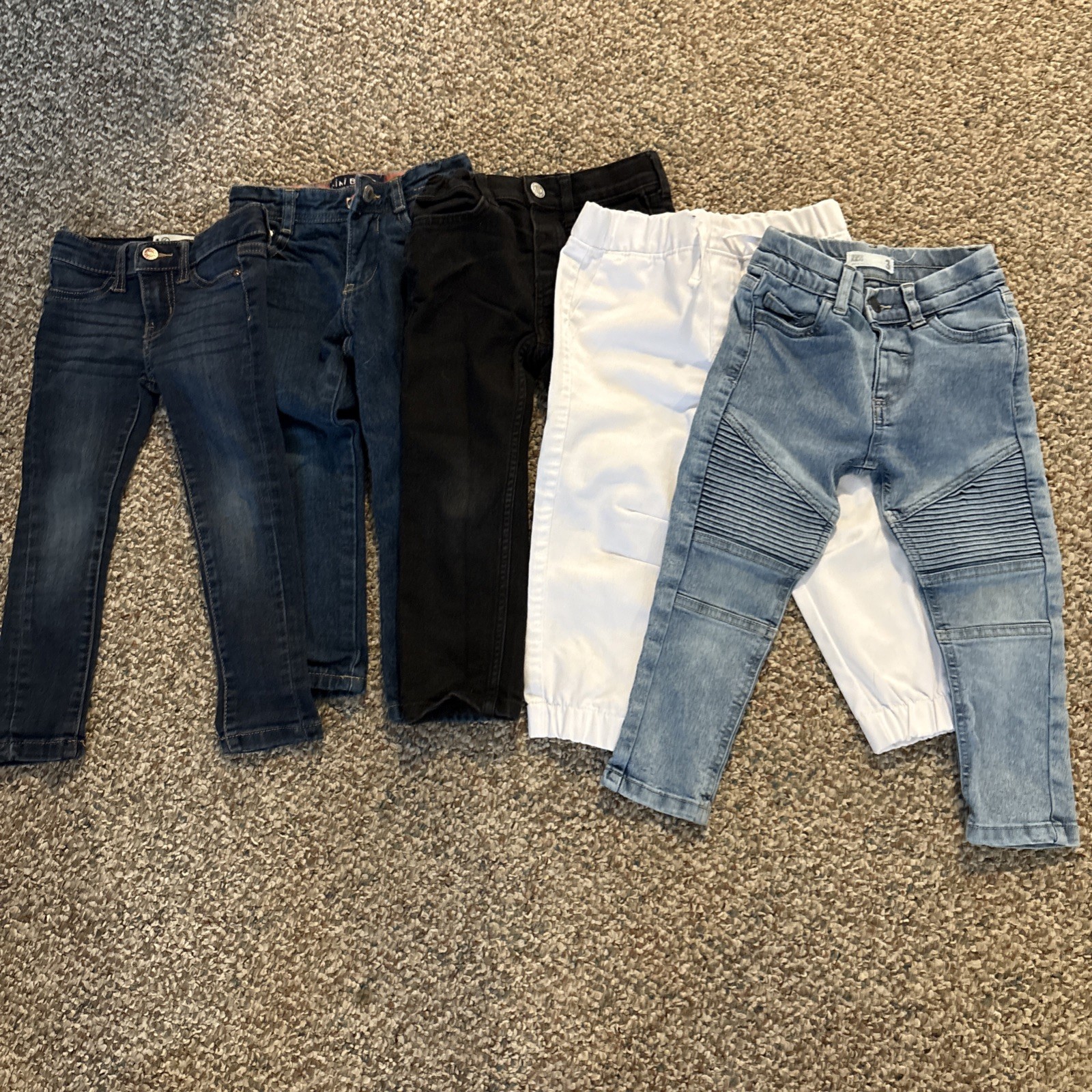Boys Lot Of 5 Size 3t Mini Biden, H & M, Bhpc, Revery, 3 Col