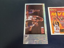 Toni Kukoc Chicago Bulls vs Robert Horry 1999 Be My Valentine Card SILVER