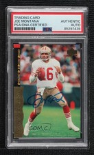 PSA/DNA 1995 Box Set Joe Montana #11 PSA/DNA Authentic Card & Auto HOF 0q9g