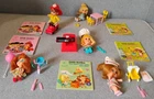 Vintage Lot Of 5 Mattel Liddle Kiddles Dolls, Accessories, House, Comics, Shoes
