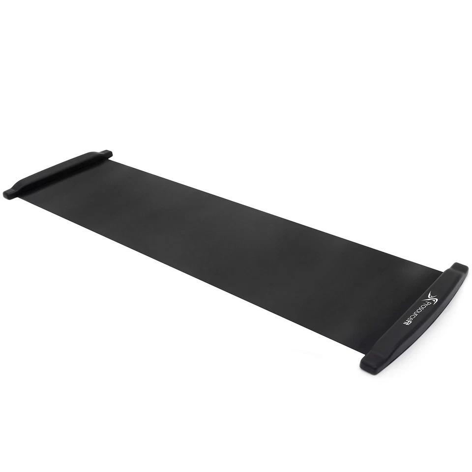 Slide Board Mat for Low-Impact Home Workouts & Sports Training with Booties &... - Image 4 of 4