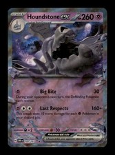 Houndstone ex 102/197 Double Rare Obsidian Flames Pokemon Holo LP