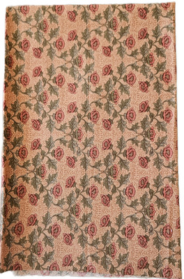 Fat Quarter - Morris Workshop by Barbara Brackman Moda Fabrics - Orange Tan 8143
