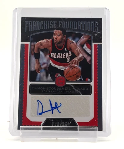 2018 Panini Cornerstones SP Damon Stoudamire Auto Franchise Foundations 058/159