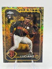 2024 Topps Gilded Collection Marco Luciano RC Gold Mini Diamonds /50 GIANTS