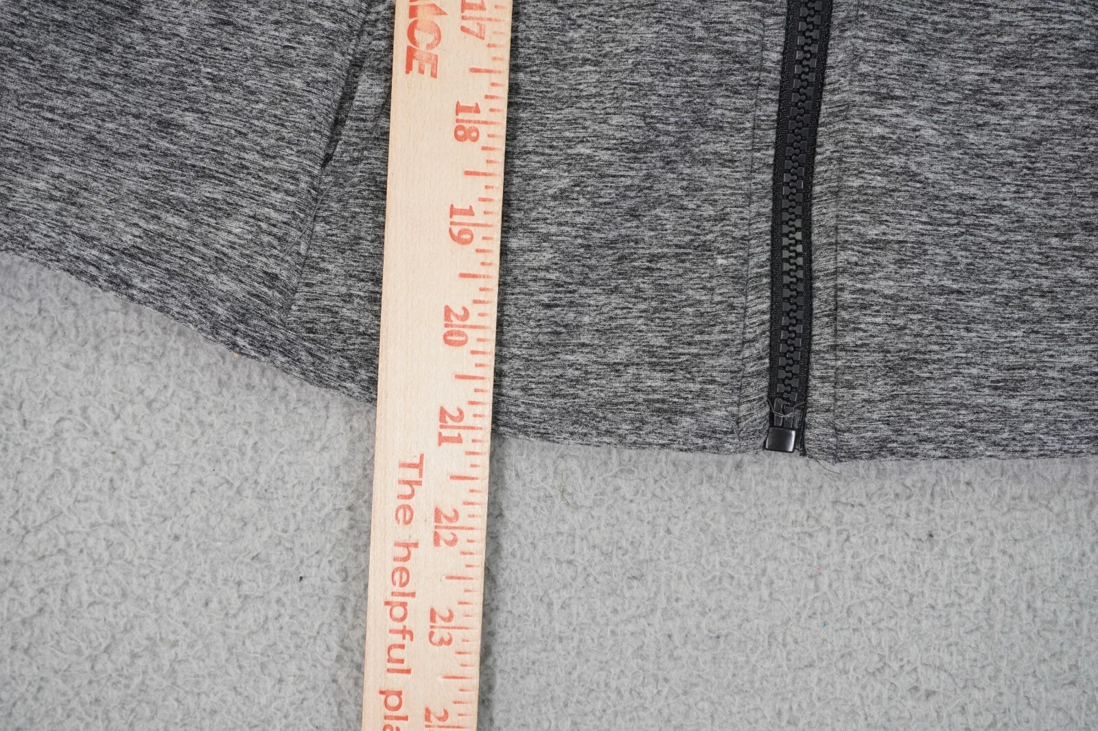 yogalicious lux long sleeve mock neck full zip sweatshirt
