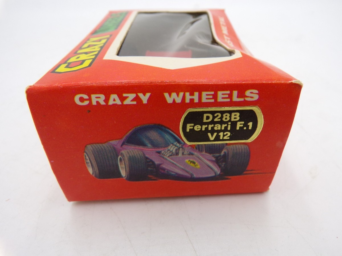 70 ZEE Zylmex Hong Kong Crazy Wheels D28B Ferrari F1 V12 New 70 ZEE Zylmex Hong Kong Crazy Wheels D28B Ferrari F1 V12 New