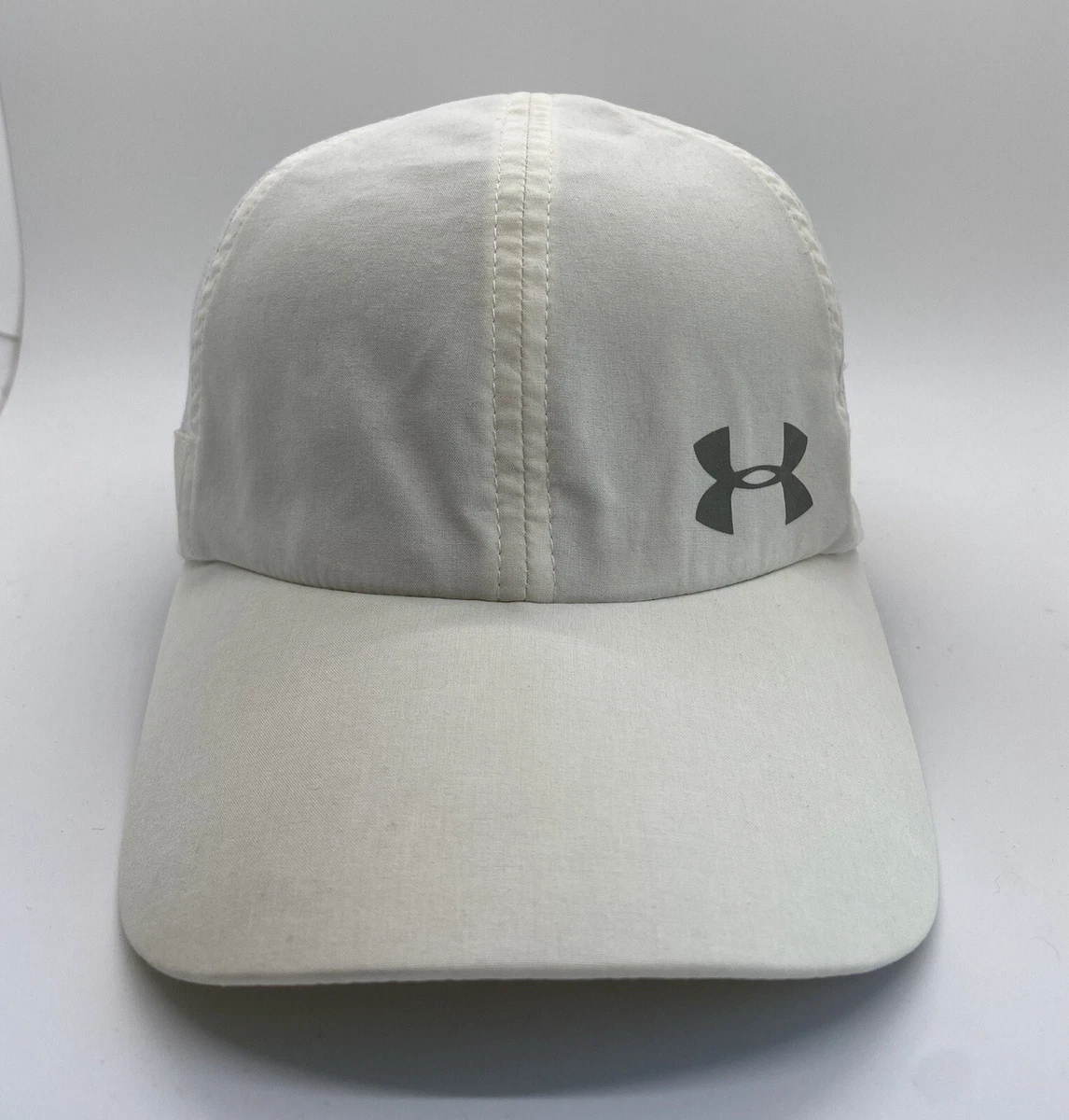 Under Armour Cap Hat Women Adjustable White Poly