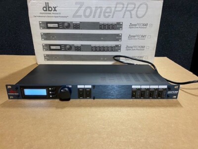 dbx ZonePRO 640m Item 6x4 Digital Zone Processor