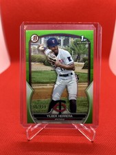 2023 1st Bowman Yilber Herrera green /399 BP-86 Twins