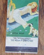 1943 PIN-UP GIRLIE: JOE'S GAS STATION & SNACK BAR (GREEN BROOK, NEW JERSEY) -F17