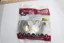 Certified Appliance Accessories Power Cord 40-Amp 4'