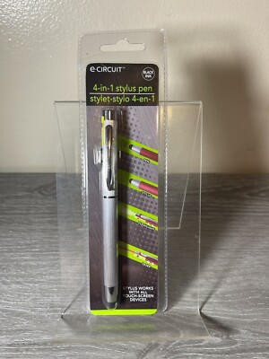 E-circuit Multi-function 4-1 Pen Stylus  Silver Pointer