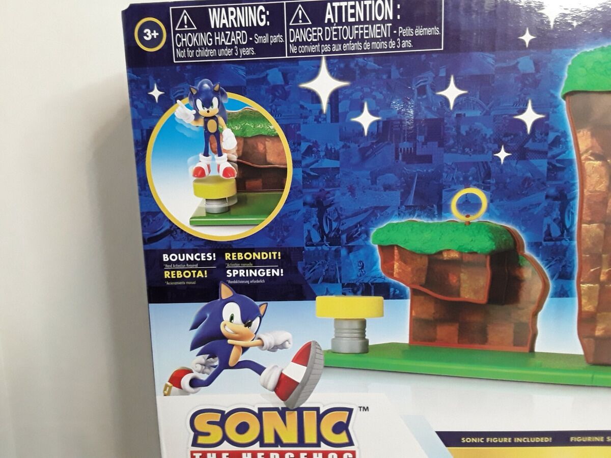 Sonic the Hedgehog Green Hill Zone Playset