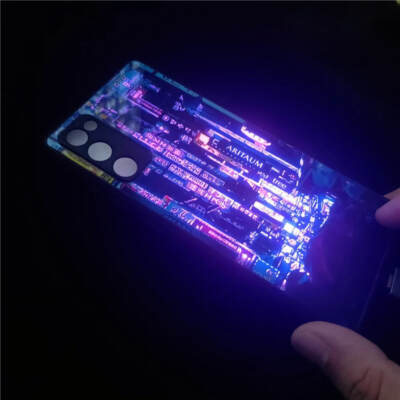 Anime City LED Case For Samsung Galaxy S26 S25 S24 S20 S21FE S22 Plus S23 Ultra