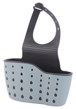 Kitchen Sink Caddy Sponge Holder Silicone Plastic Soap Holder Hanging Ajustable