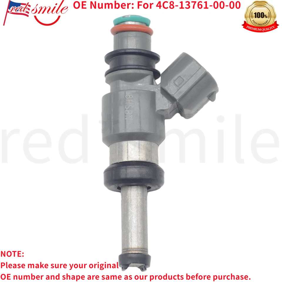 Топливная форсунка для Yamaha YZ250F WR250R SR400 WR250F WR250X WR25R 4C8-13761-00-00 - Изображение 2 из 4