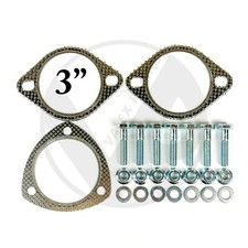 Exhaust Gasket Hardware Kit 3 Inch Skunk 2 76mm For Honda Civic Acura Intergra