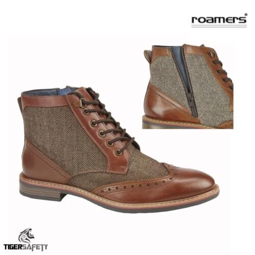 LED Herrenstiefel Chukka