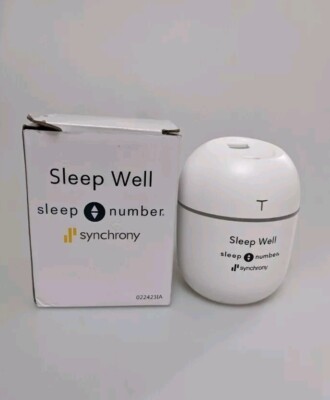 Sleep Number Synchrony USB LED Mini Humidifier Oil Diffuser Purifier 220ML