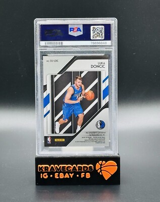 Luka Doncic 2018-19 Panini Prizm Sensational Signatures Rookie RC