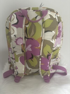 Vera Bradley Campus Backpack Large Floral Portobello Road | eBay display picture 2