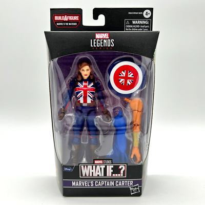 Marvel Legends Disney+ What If? CAPTAIN CARTER Watcher Build-A 