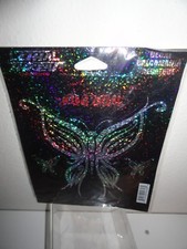 SPARKLY BUTTERFLY CAR DECALS-NEW IN PACKAGE