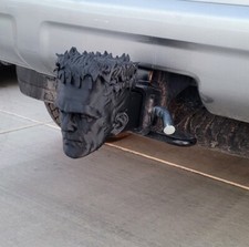Frankenstein Trailer Hitch Cover. Fits 2x2 Receiver. Several Color Options.