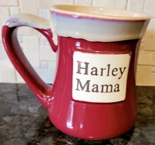 Tumbleweed Pottery Harley Mama Handthrown Stoneware Coffee Mug Cup, New