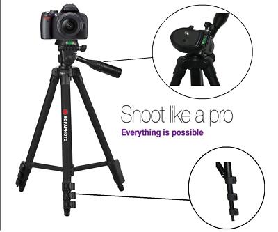 AGFAPHOTO 50'' Pro Tripod With Case For Samsung NX210 NX-210
