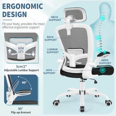Chair Adjustable Gabrylly High Back Mesh Chair Herman Miller Chair