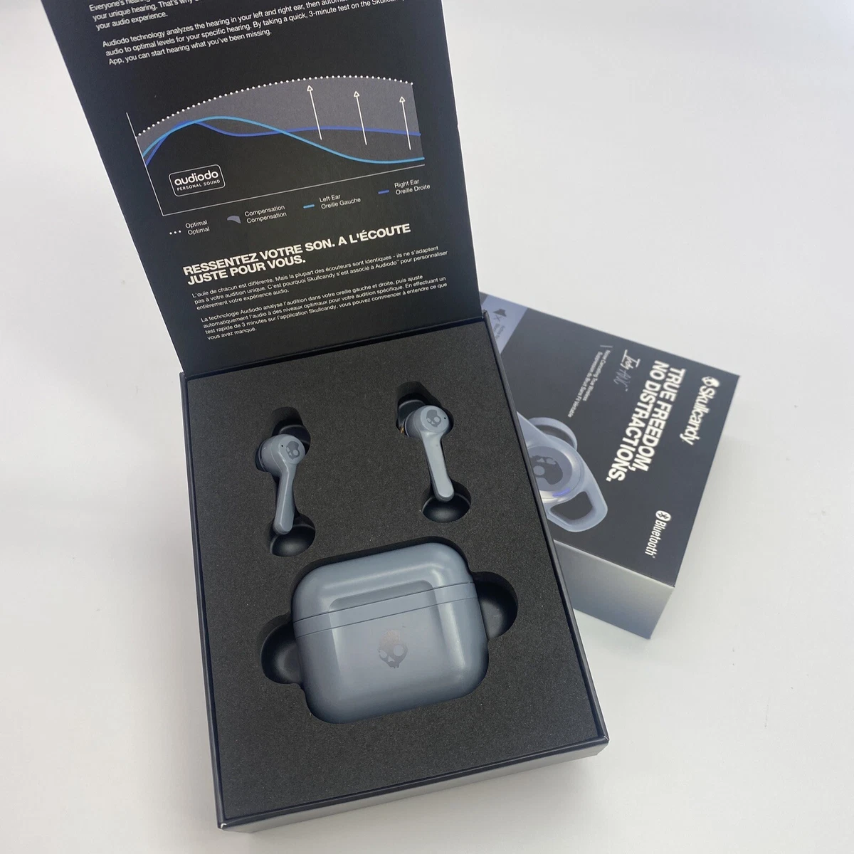 Skullcandy Indy ANC Chill Grey Active Noise Cancelling True Wireless Earbuds