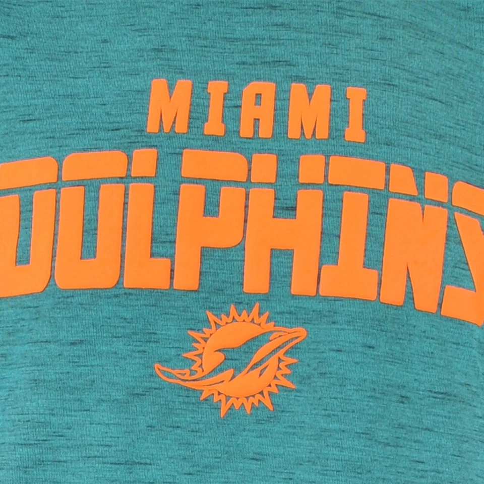 NFL Miami Dolphins Youth Boys Sweater Hoodie  Teal Winter Long Sleeve - Image 2 of 3