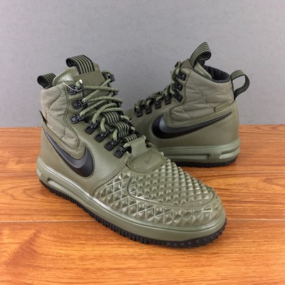 nike lunar air force 1 duckboot olive green