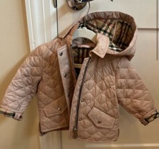 100 authentic Burberry Girls Coat - 18 Months