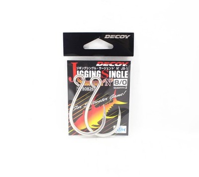 Decoy JS-1 Jigging Single Sergent 'N' Size 8/0 (8269)