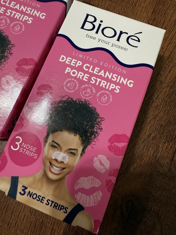 Biore The Original  Deep Cleansing Pore Strips 6 Nose Strips New - Image 3 of 4
