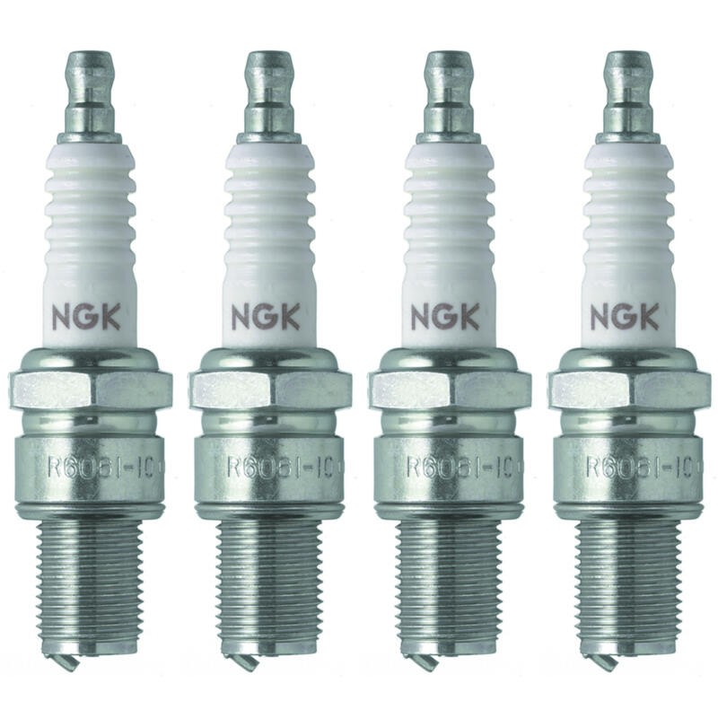 NGK Spark Plug 2773 4pk Racing R6061-11 14.00mm .750 Flat