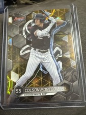 2023 Bowman's Best Top Prospects Colson Montgomery Gold Lava 14/75 White Sox