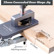 35Mm Concealed Hinge Jig, Cabinet Door Hinge Jig, Accurate Hinge Drilling Jig