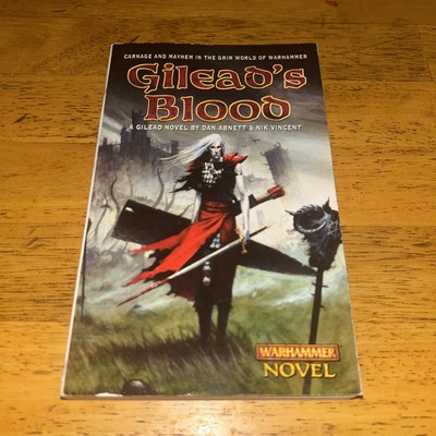 Black Library Warhammer Fantasy Novel Gilead's Blood (2001) NEW!