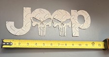 Arte de pared decoración Jeep Skull XJYJ Wrangler/Grand Cherokee/Cherokee