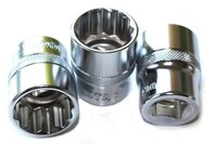 Industrie Stecknuss 1/2 Zoll – 12-Kant Cr-V Mit 8-32 Mm
