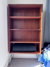 Vintage G Plan Mid Century Retro Teak Bookcase Display Cabinet On Hairpin Legs