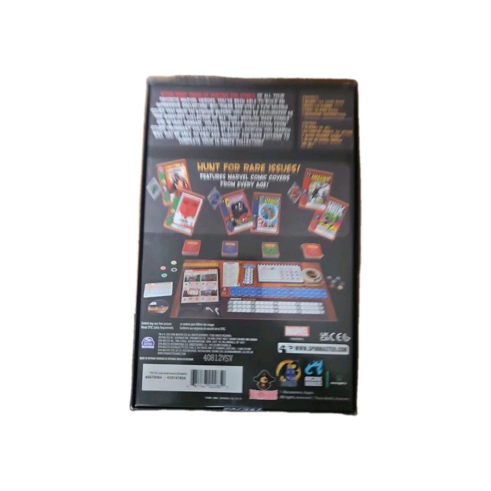 Marvel Comic Hunters Strategy Card Game Superhero Collecting Board Game ENGLISH - Image 2 of 4
