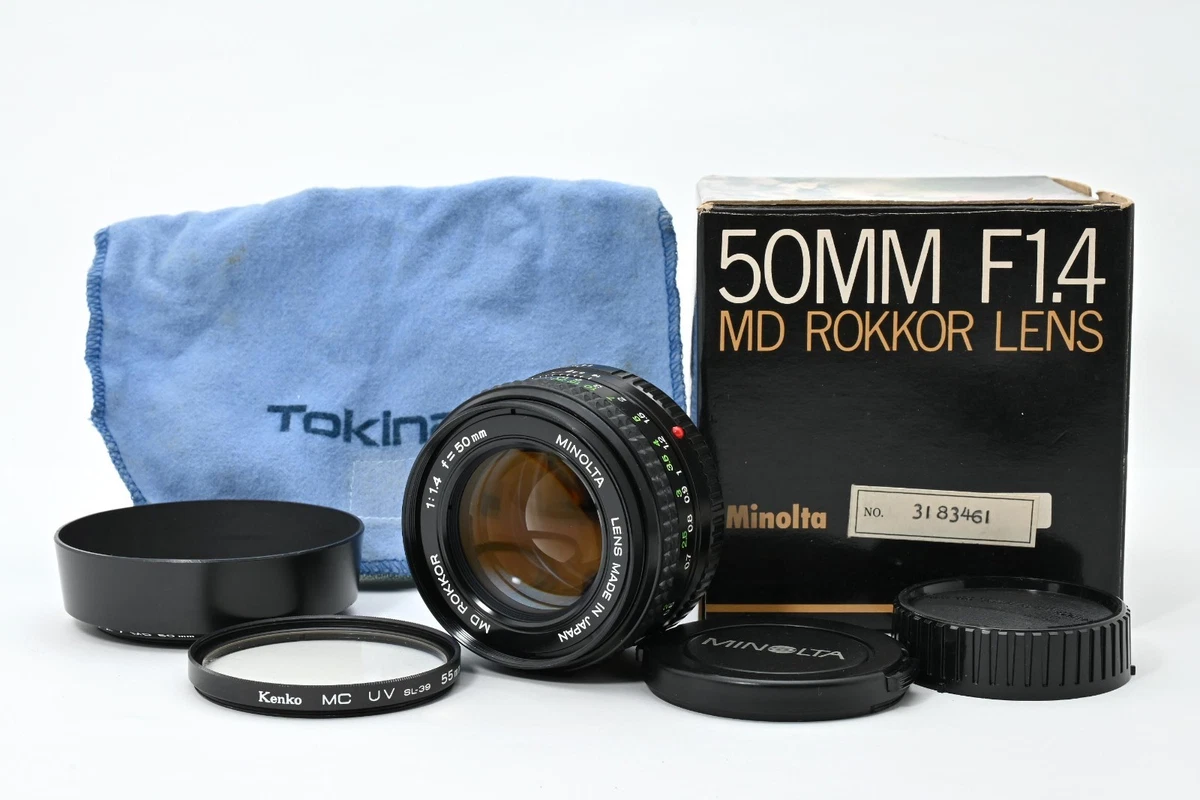 Minolta MD f/1.4 Lenses 50mm Focal for sale | eBay