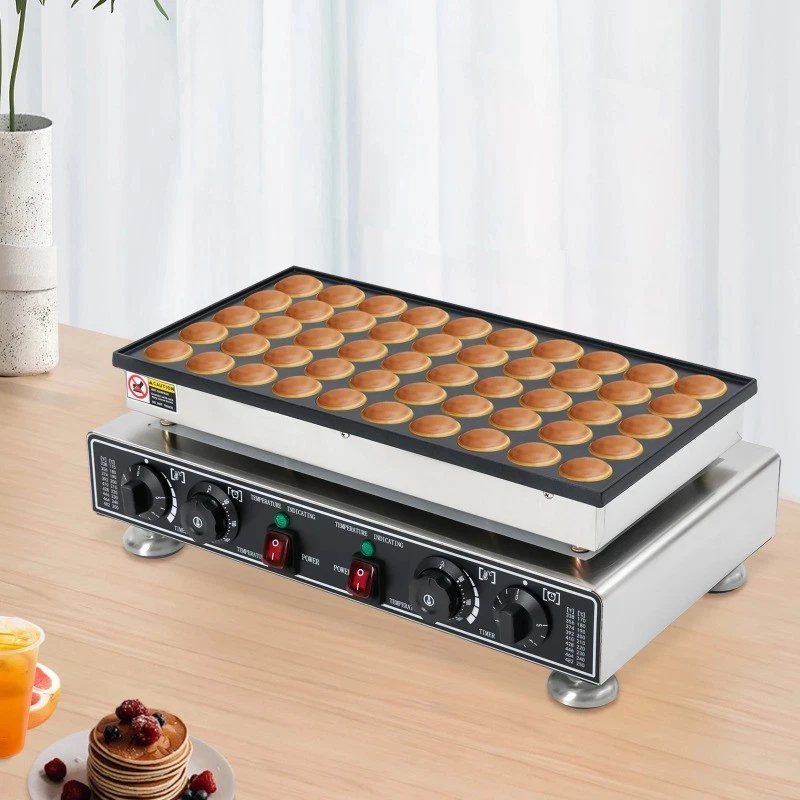 50 Loch Muffineisen Dorayaki Maschine Waffeleisen Rund Pfannkuchenmaschine 220V - Bild 3 von 4