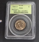 1938 D Buffalo Nickel 5C - PCGS MS66 OGH Old Holder Ready to ship
