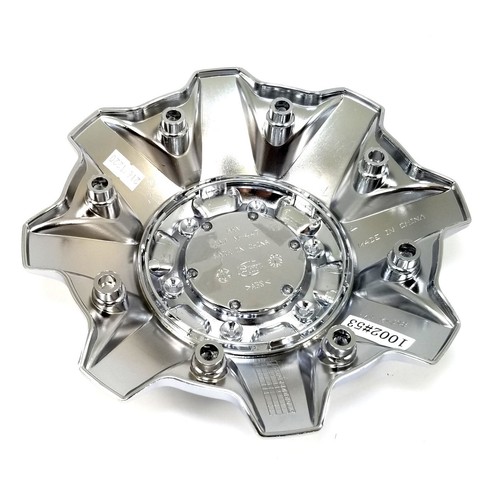 4 Fuel Off-Roads Chrome Center Caps for 8L Cleaver D240 Maverick D260 - Picture 2 of 5